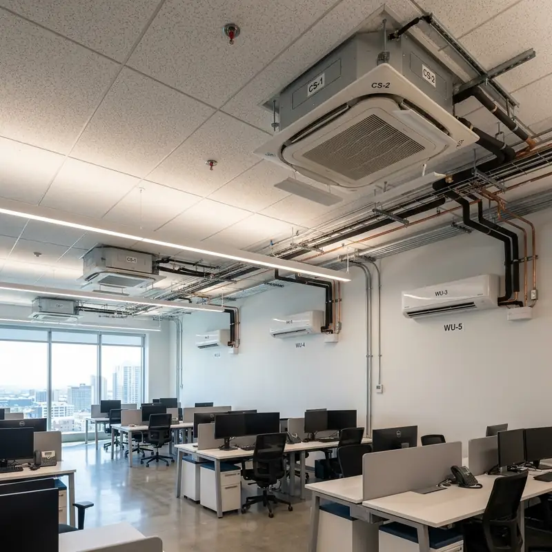 Professional Commercial Mini Split Services company near you. Certified HVAC technicians providing top-rated ductless AC services.
